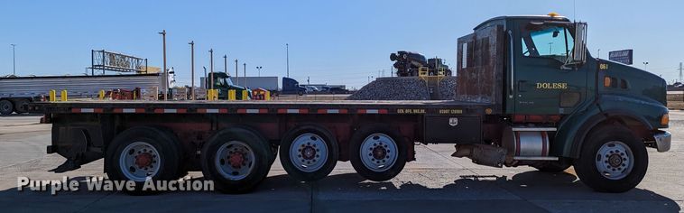 image for item LK9475 2002 Sterling L-Line  flatbed truck