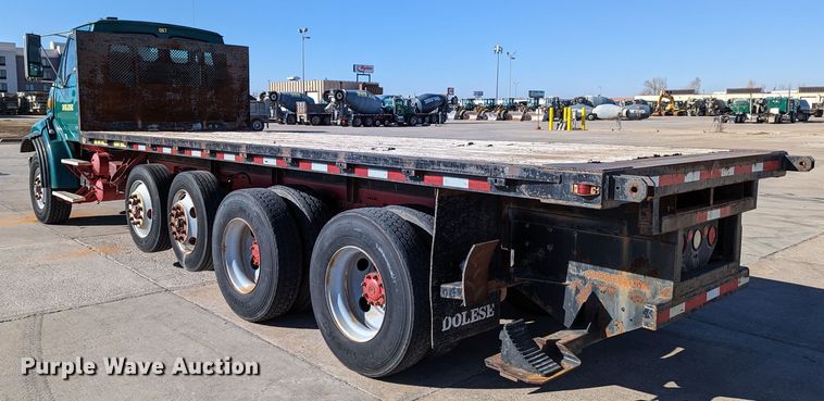 image for item LK9475 2002 Sterling L-Line  flatbed truck