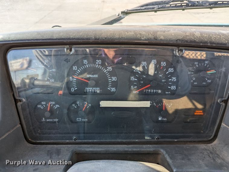 image for item LK9475 2002 Sterling L-Line  flatbed truck