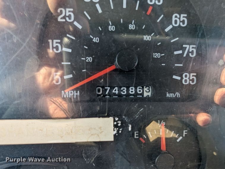 image for item LK9475 2002 Sterling L-Line  flatbed truck