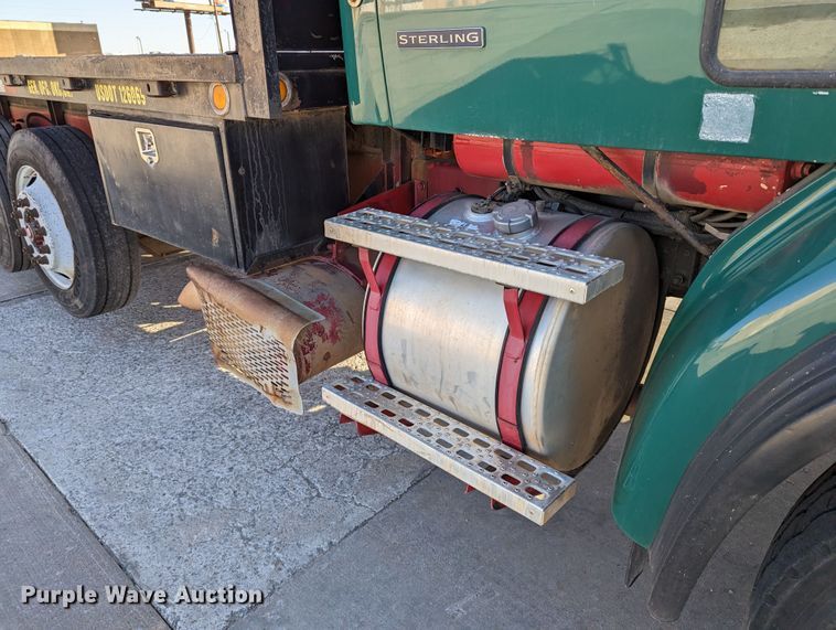 image for item LK9475 2002 Sterling L-Line  flatbed truck