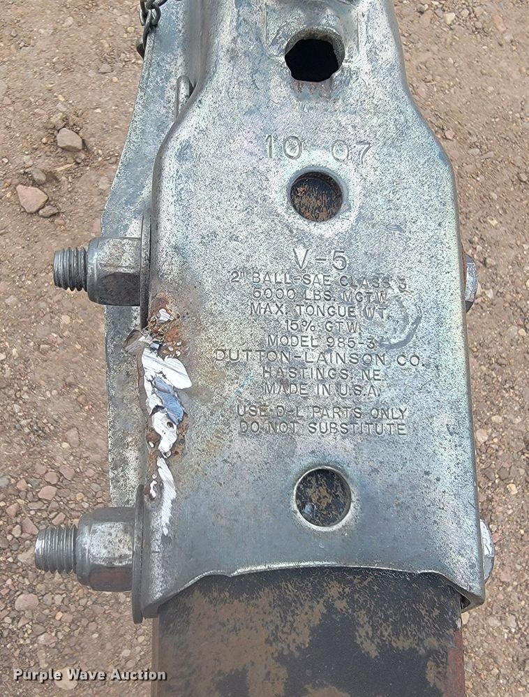 image for item LL9690 2007 Ver-Mac  message board trailer