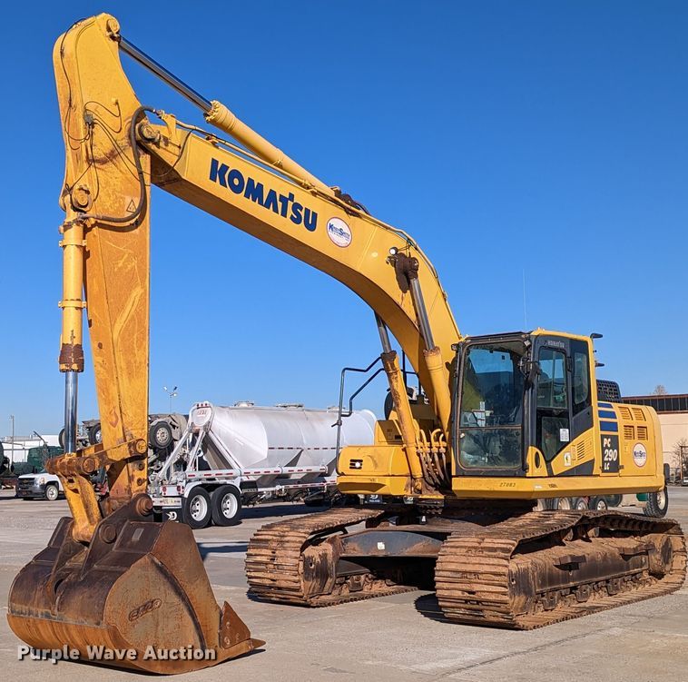 image for item LP9204 2015 Komatsu PC290LC-11  excavator