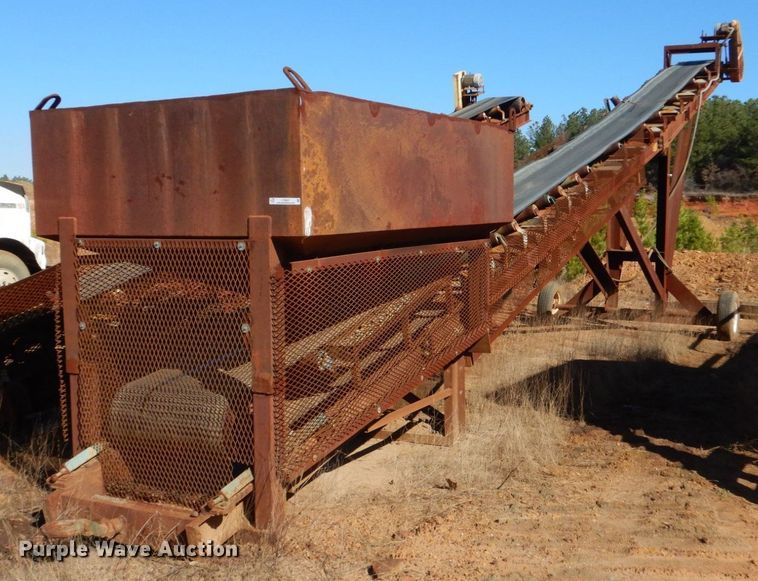 image for item LT9037 Shop built  conveyor