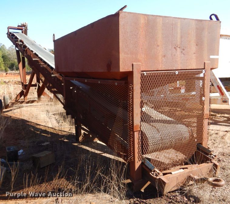 image for item LT9037 Shop built  conveyor