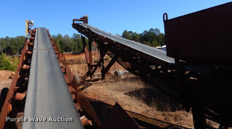 image for item LT9037 Shop built  conveyor