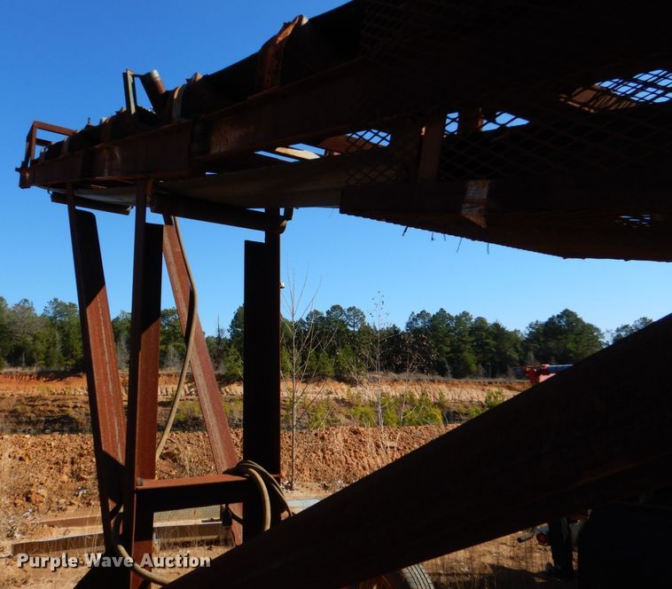 image for item LT9037 Shop built  conveyor