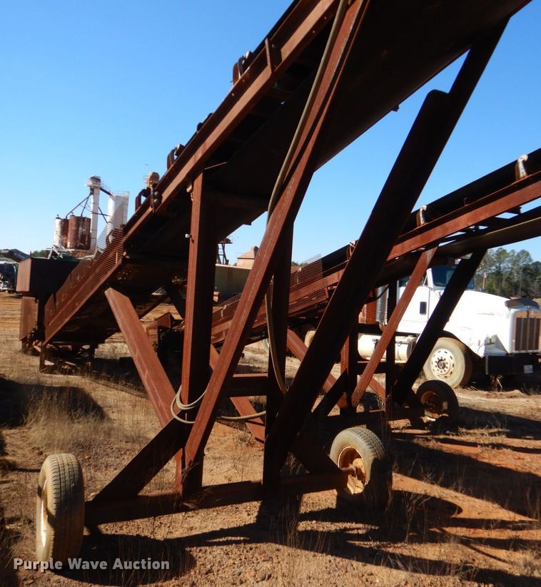 image for item LT9037 Shop built  conveyor