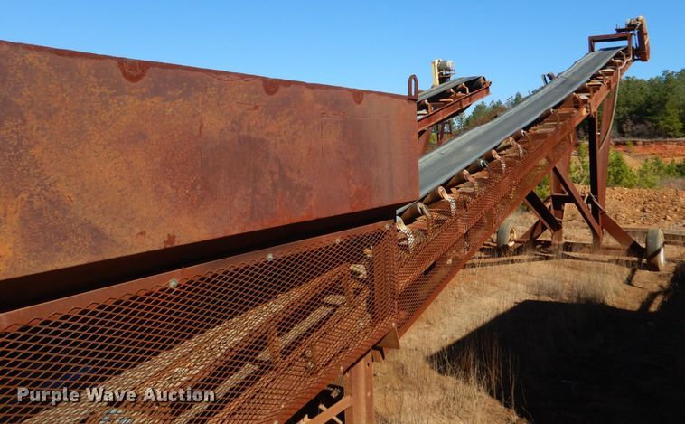 image for item LT9037 Shop built  conveyor