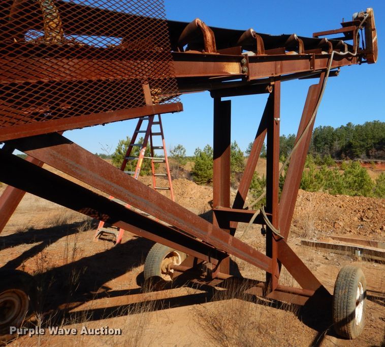 image for item LT9037 Shop built  conveyor