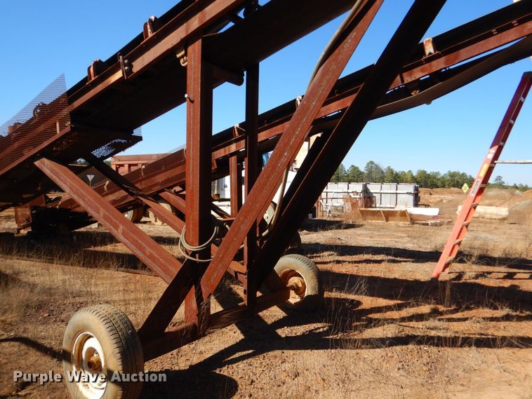 image for item LT9037 Shop built  conveyor