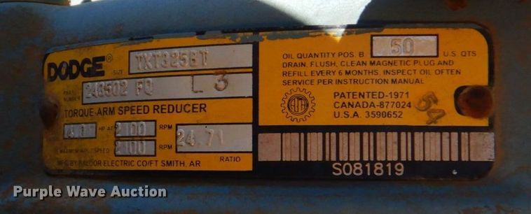 image for item LT9038 Dodge  conveyor