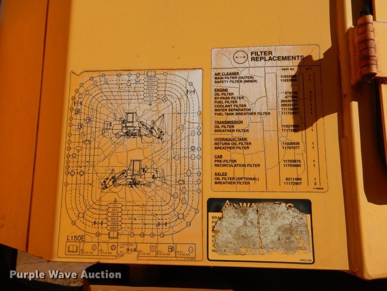 image for item LT9039 2005 Volvo L150E  wheel loader