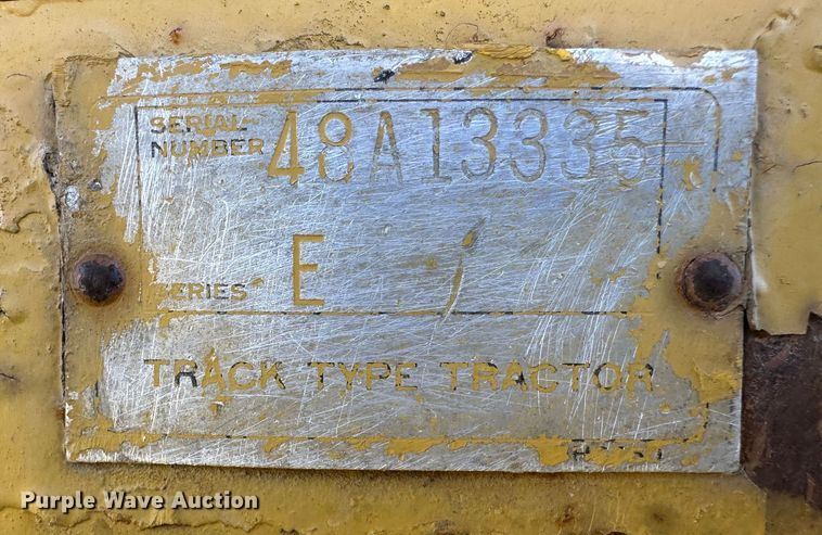 image for item LT9293 1969 Caterpillar D7E  dozer