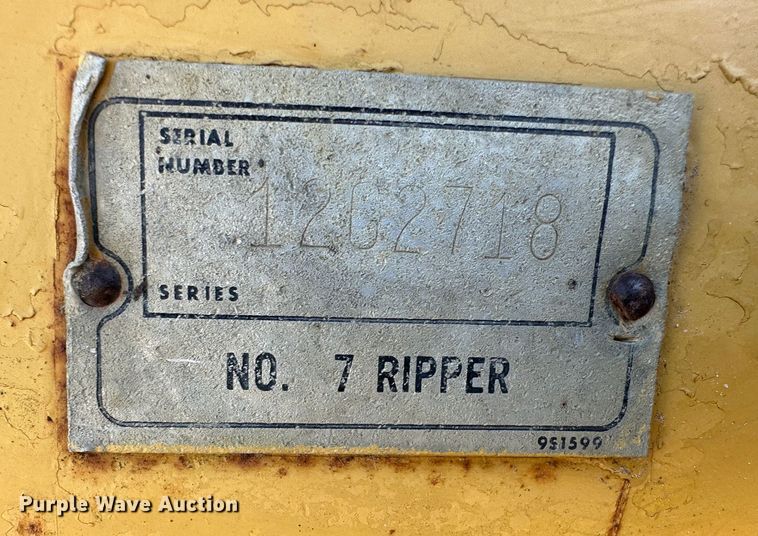 image for item LT9293 1969 Caterpillar D7E  dozer