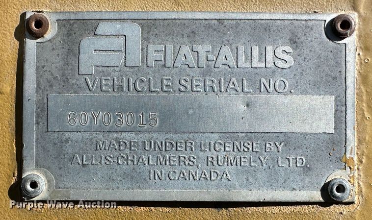 image for item LT9310 1974 Fiat-Allis 745HB  wheel loader