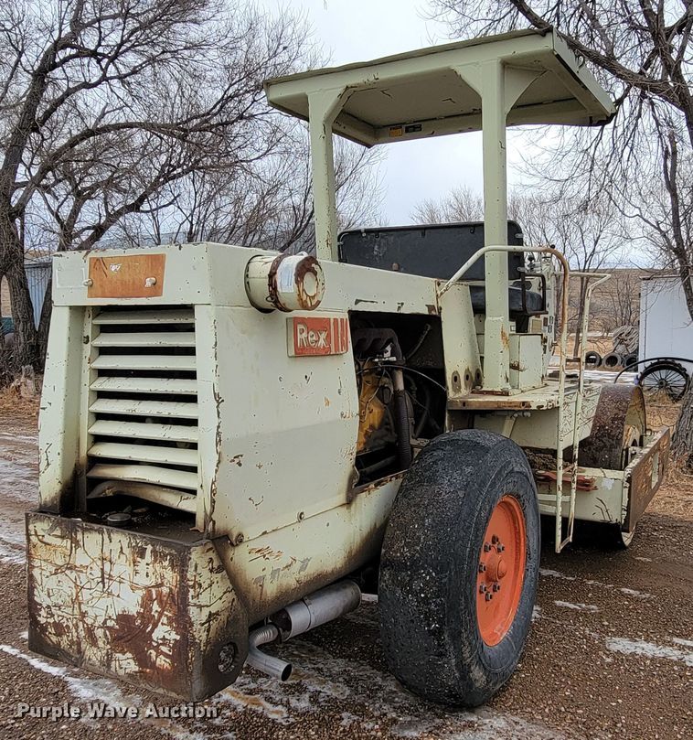 image for item ME9656 Rex SP700  single drum vibratory roller