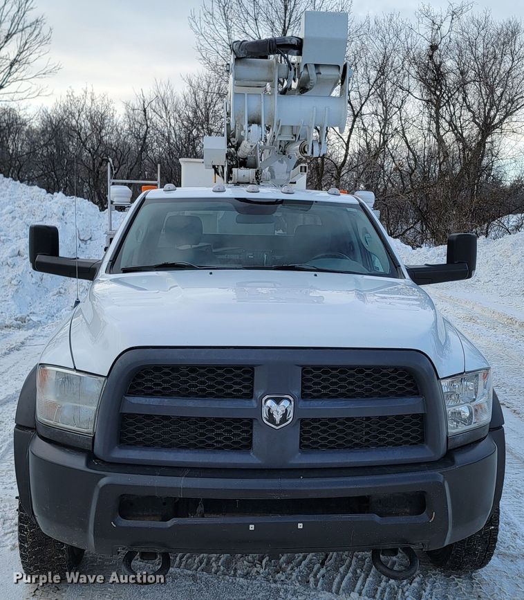 image for item ME9661 2013 Dodge Ram 5500HD  Crew Cab bucket truck