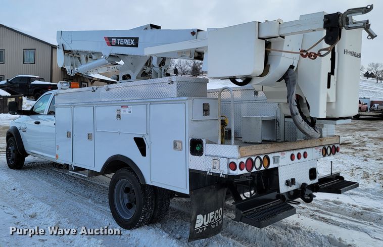 image for item ME9661 2013 Dodge Ram 5500HD  Crew Cab bucket truck