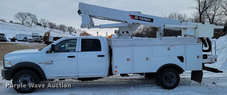 image for item ME9661 2013 Dodge Ram 5500HD  Crew Cab bucket truck