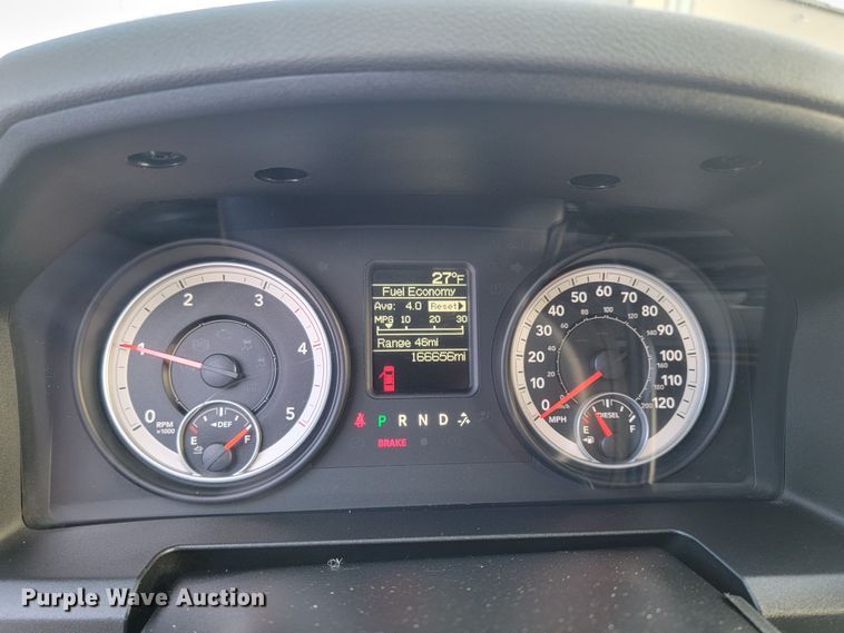 image for item ME9661 2013 Dodge Ram 5500HD  Crew Cab bucket truck