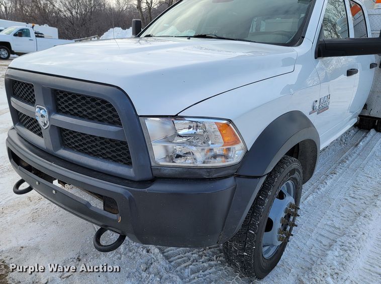 image for item ME9661 2013 Dodge Ram 5500HD  Crew Cab bucket truck