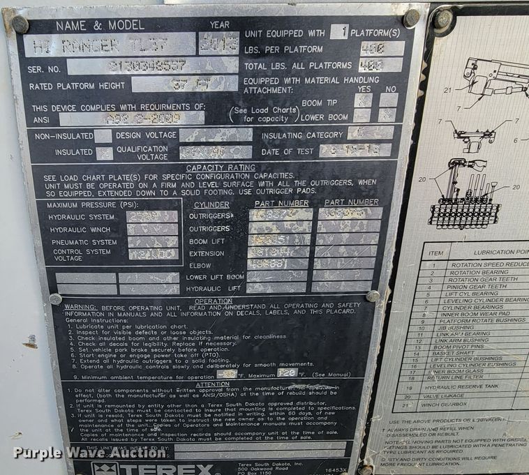 image for item ME9661 2013 Dodge Ram 5500HD  Crew Cab bucket truck