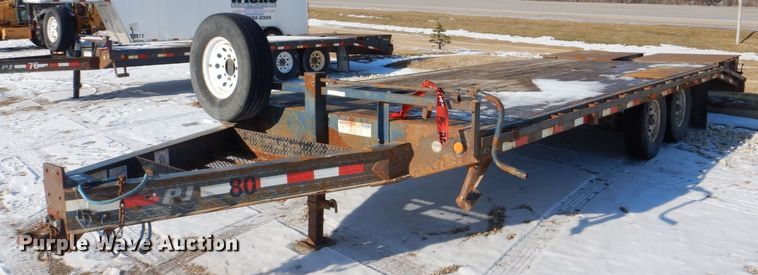 image for item MJ9975 2014 PJ Trailers  equipment trailer