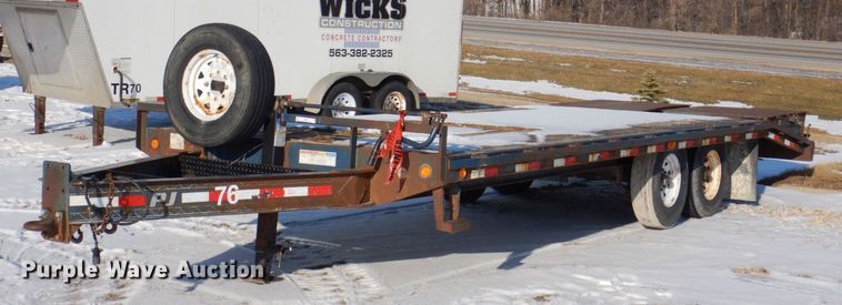 image for item MJ9977 2014 PJ Trailers  equipment trailer