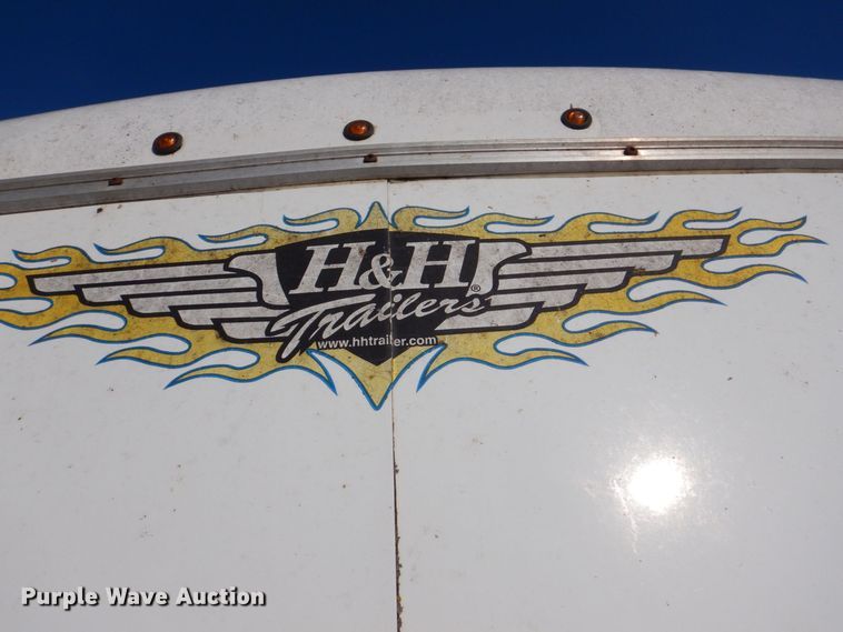 image for item MJ9978 2006 H&H  enclosed cargo trailer