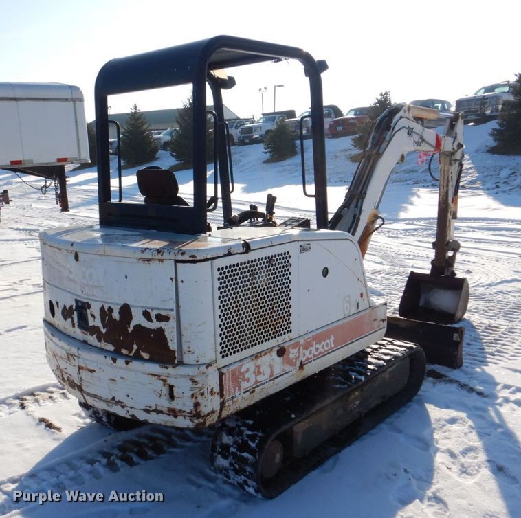 image for item MJ9979 1997 Bobcat 331  mini excavator