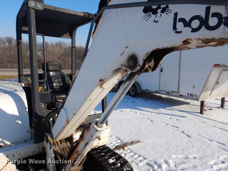 image for item MJ9979 1997 Bobcat 331  mini excavator