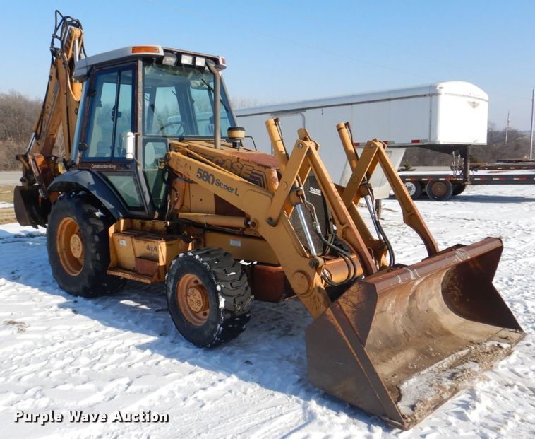 image for item MJ9981 1997 Case 580 Super L  backhoe