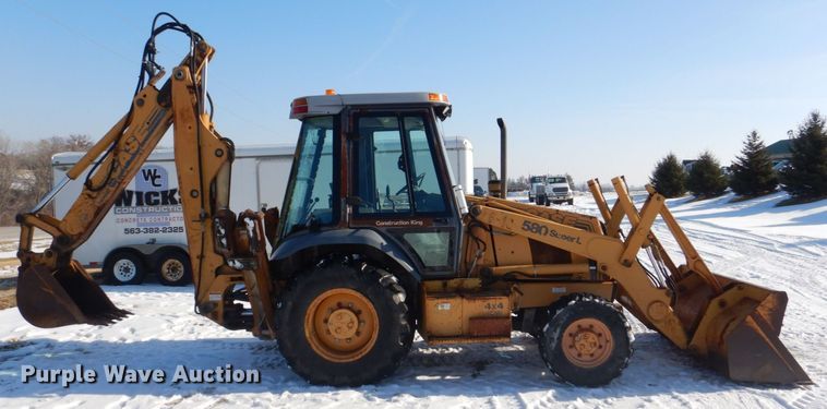 image for item MJ9981 1997 Case 580 Super L  backhoe