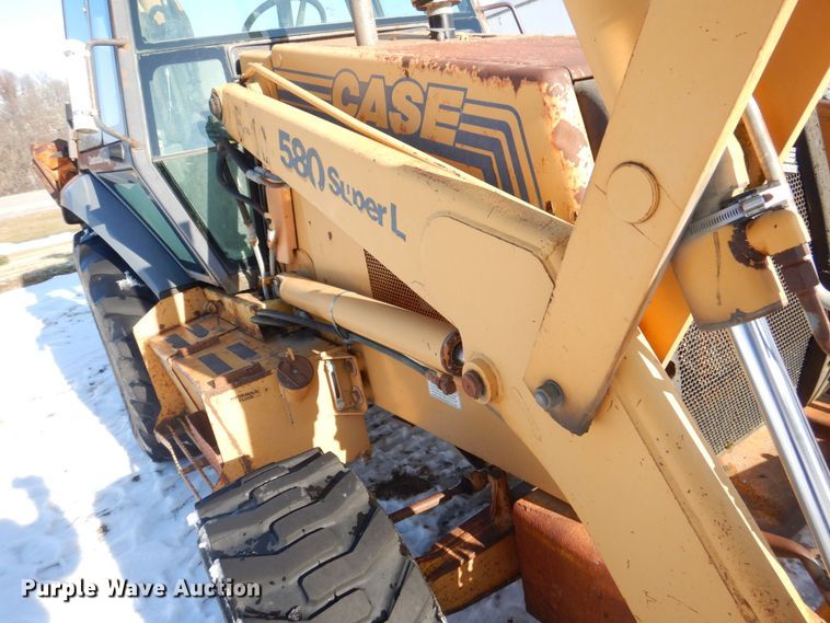 image for item MJ9981 1997 Case 580 Super L  backhoe