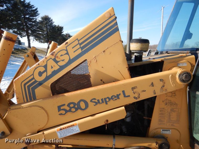 image for item MJ9981 1997 Case 580 Super L  backhoe