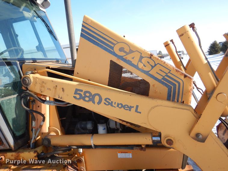image for item MJ9981 1997 Case 580 Super L  backhoe