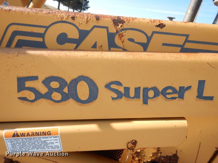image for item MJ9981 1997 Case 580 Super L  backhoe