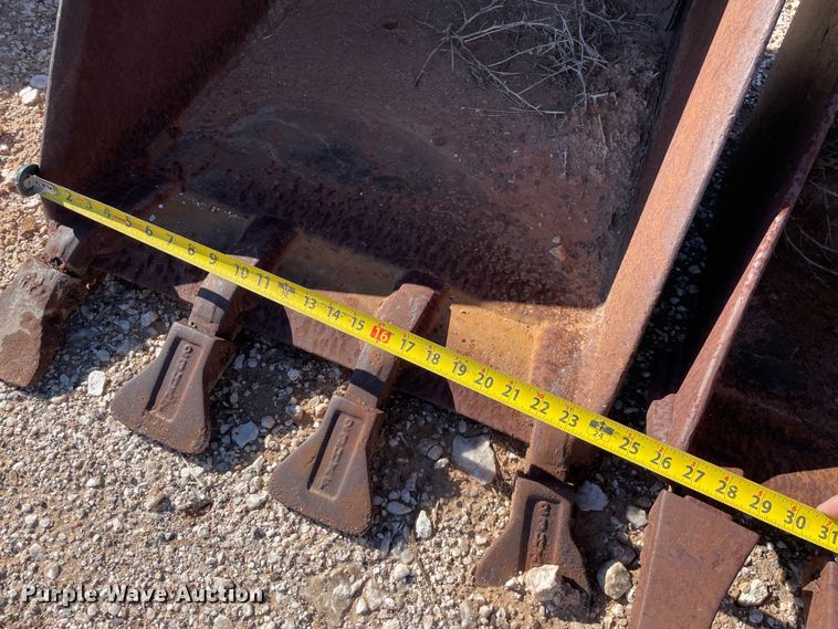 image for item MP9070 (8) backhoe buckets