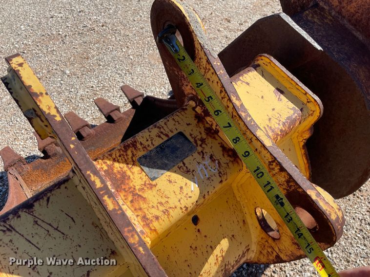 image for item MP9070 (8) backhoe buckets