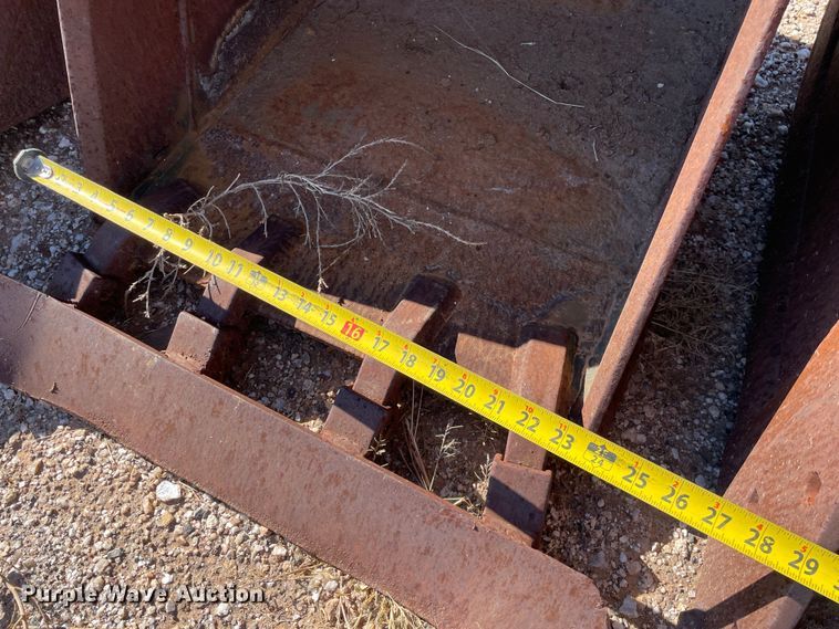 image for item MP9070 (8) backhoe buckets