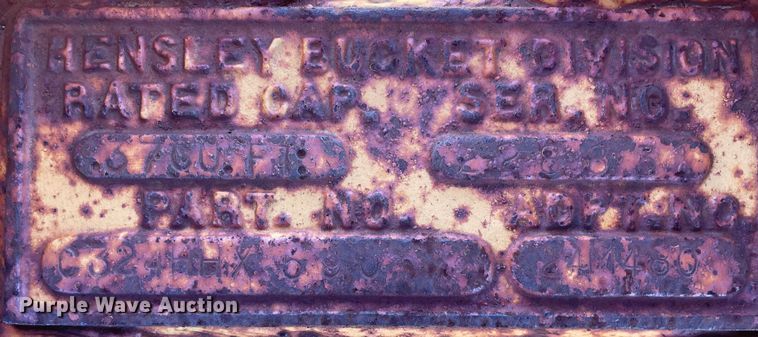 image for item MP9070 (8) backhoe buckets