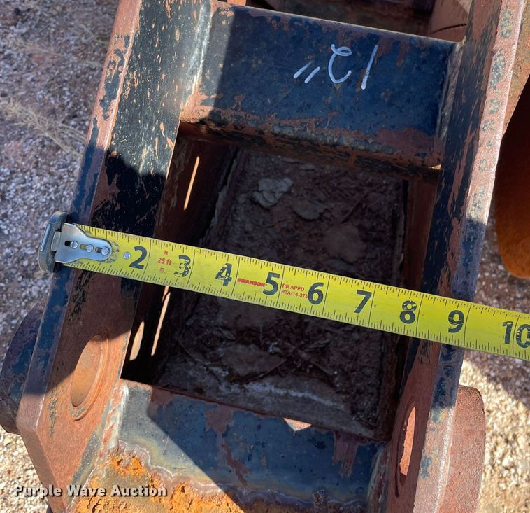 image for item MP9070 (8) backhoe buckets