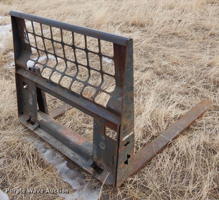 image for item MR9665 Bobcat  skid steer forks