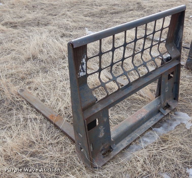 image for item MR9665 Bobcat  skid steer forks