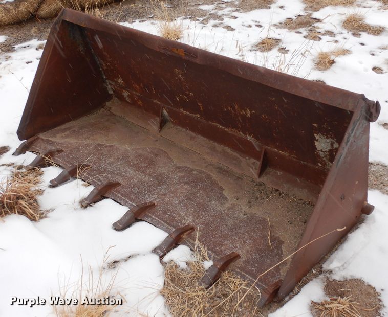 image for item MR9679 63"W skid steer bucket