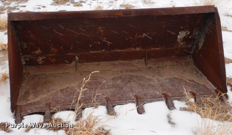 image for item MR9679 63"W skid steer bucket