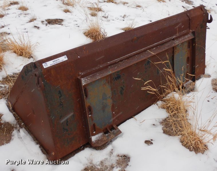 image for item MR9679 63"W skid steer bucket