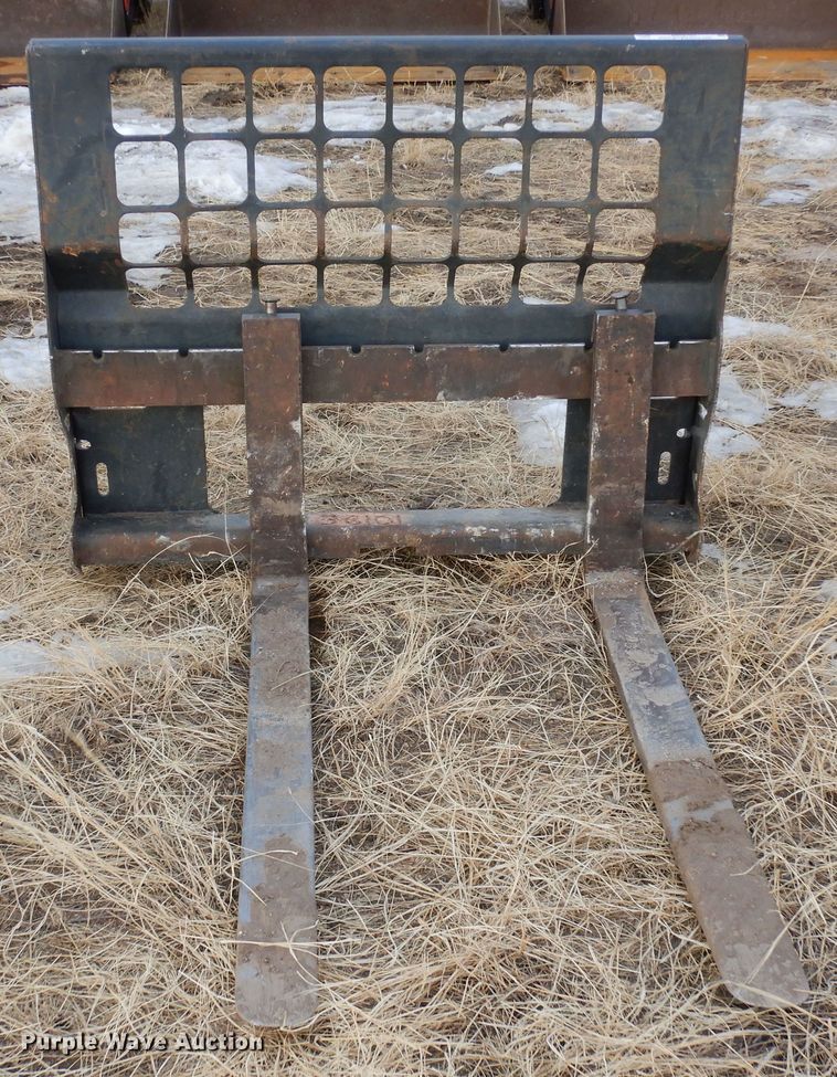 image for item MR9701 Bobcat  skid steer forks