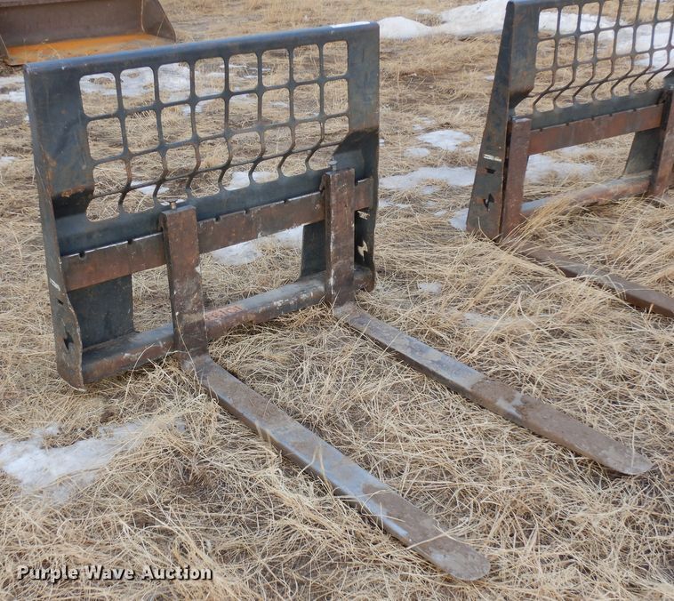 image for item MR9701 Bobcat  skid steer forks